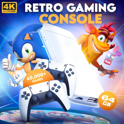 VERUSU RetroStick™ - 60,000 Retro Games + 2 Free Controllers