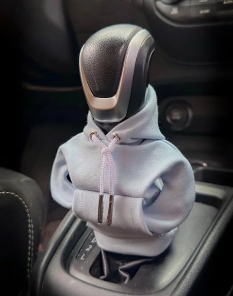 Hoodie Car Gear Shift Cover